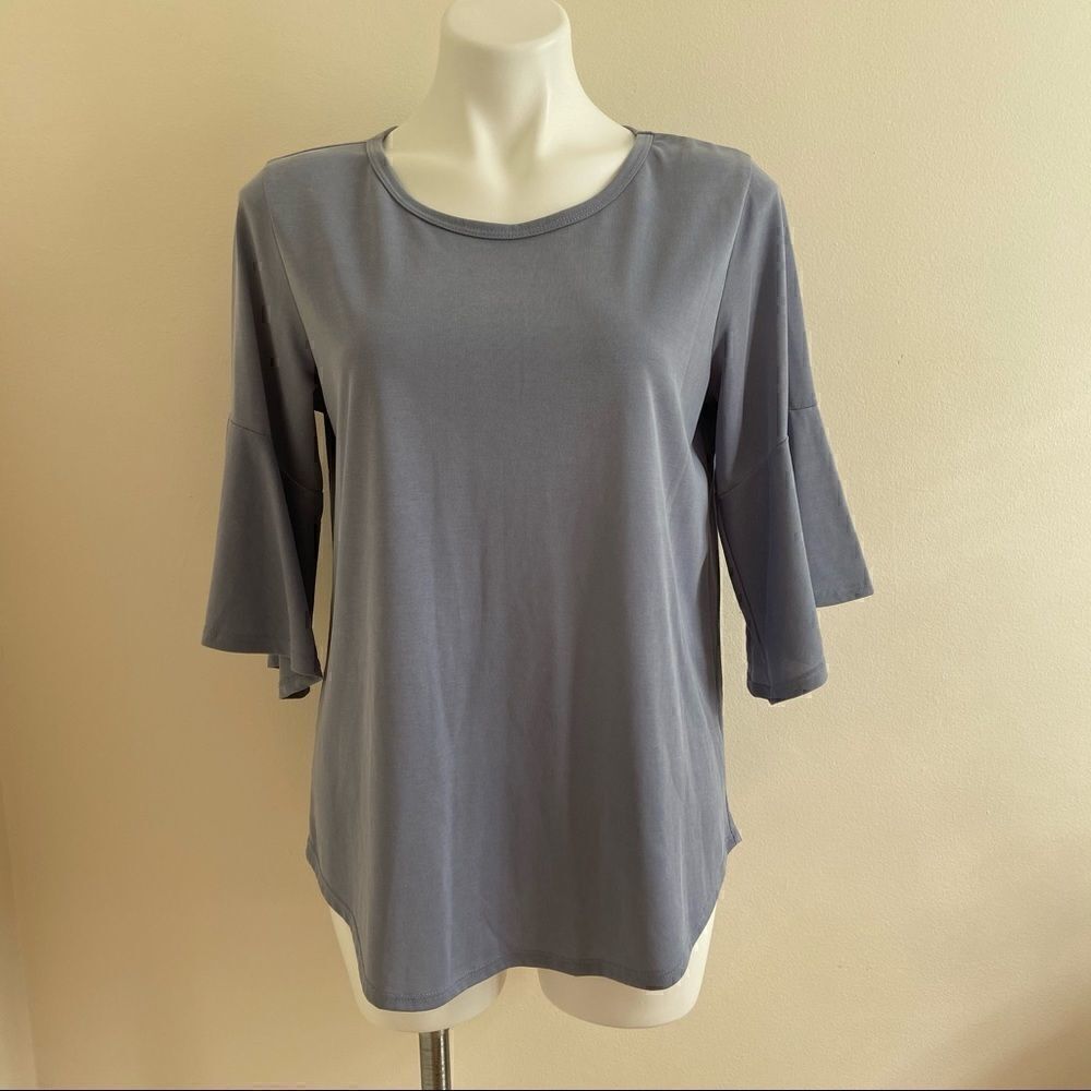 Charming Charlie Bell Flare Sleeve Blouse